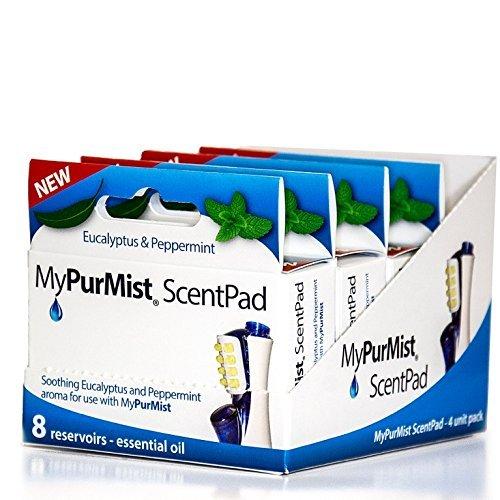 MyPurMist Handheld/Plug-In ScentPad Accessory 4-Pack Box
