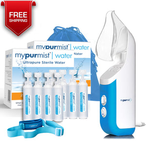 Mypurmist® 2 handheld ultrapure steam inhaler® VALUE PACK 2. Save over 20%